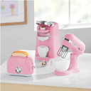 Electrodomésticos de Cocina Rosa con 3 pzas Drop 002