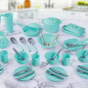 Set de Juego Batería de Cocina Moderna Azul Drop 002