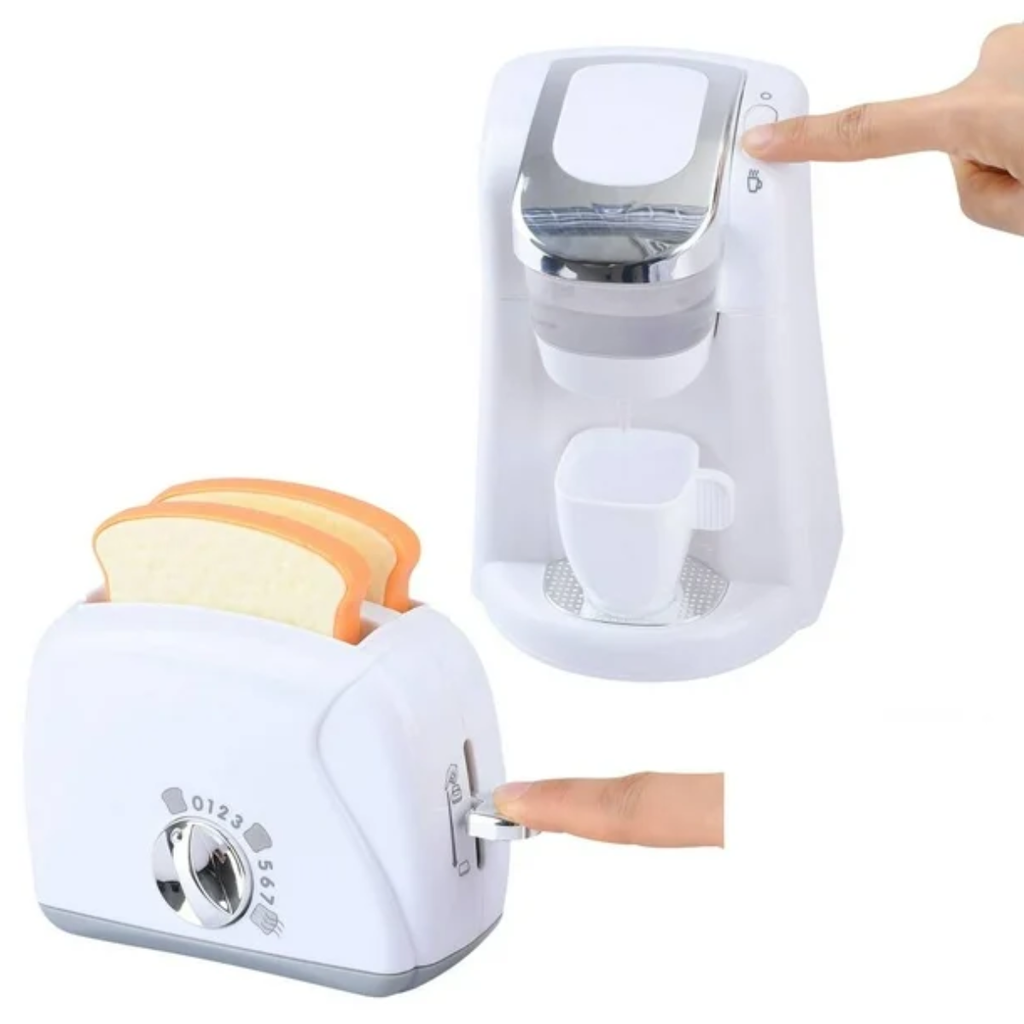Electrodomésticos de Cocina Blanco con 3 pzas Drop 002