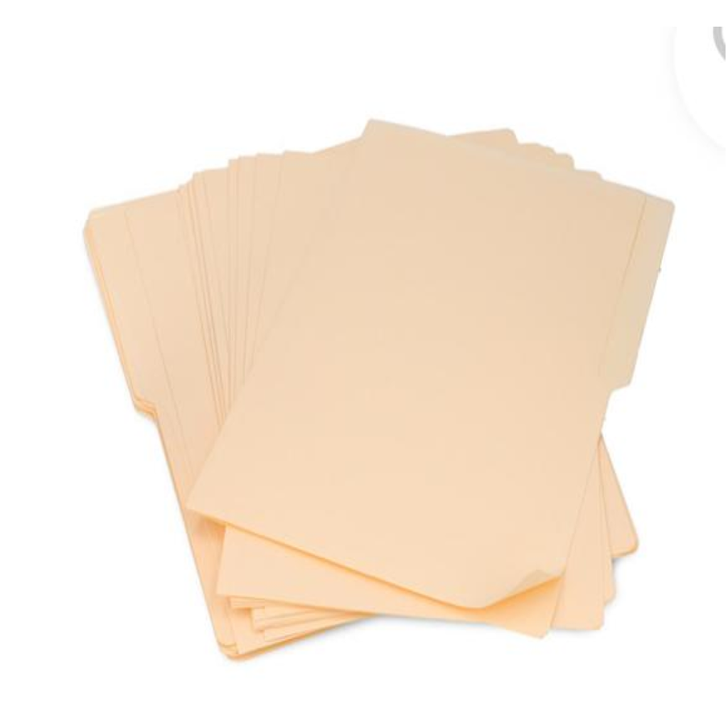 Folder/Tamaño Oficio/Color Crema/ CajaC/100 Piezas/Drop 009