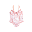 Body Lenceria Muy Comodo Con Bordado De Corazón Rosa