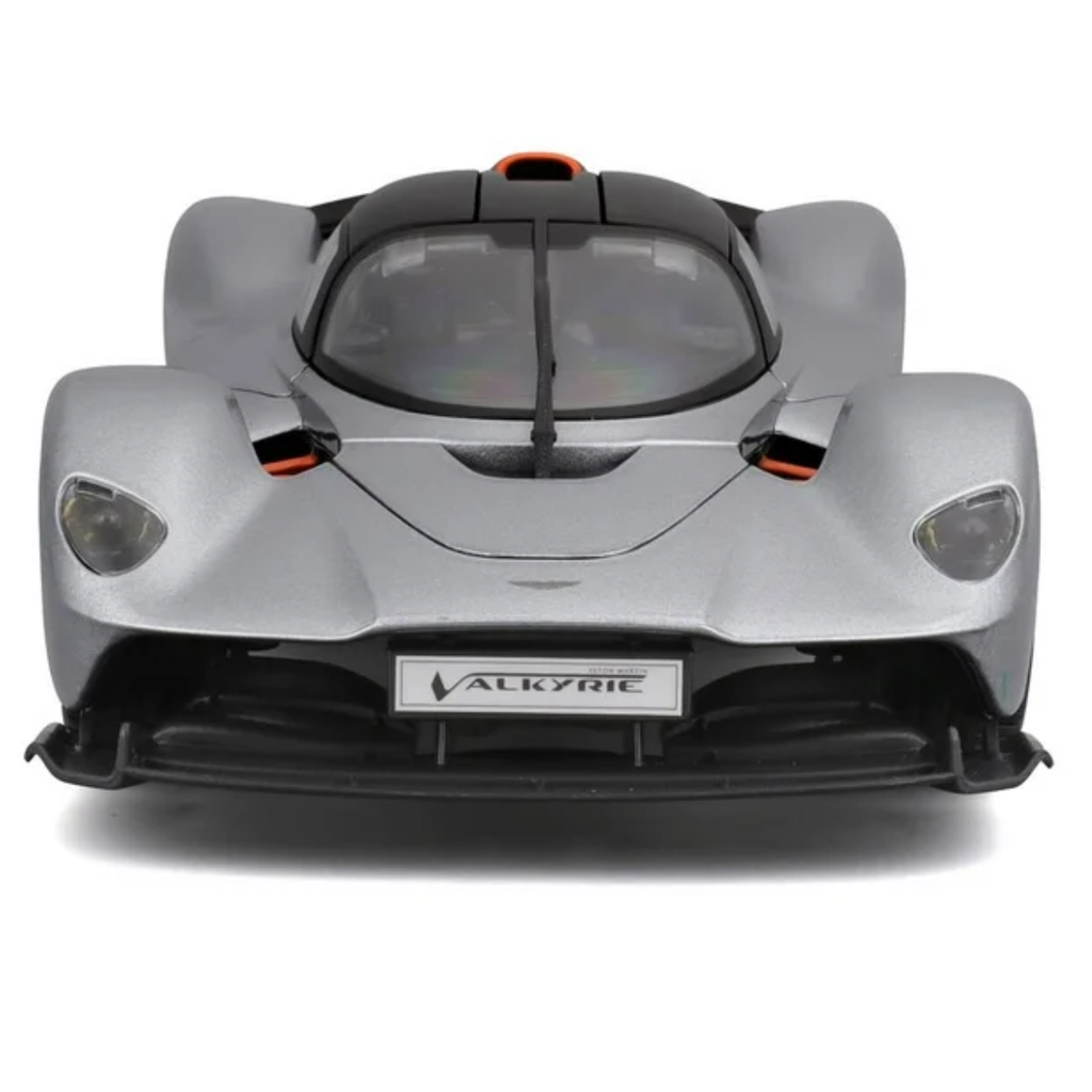 Vehículo a Escala 1:18 Aston Martin Valkyrie Plata Drop002