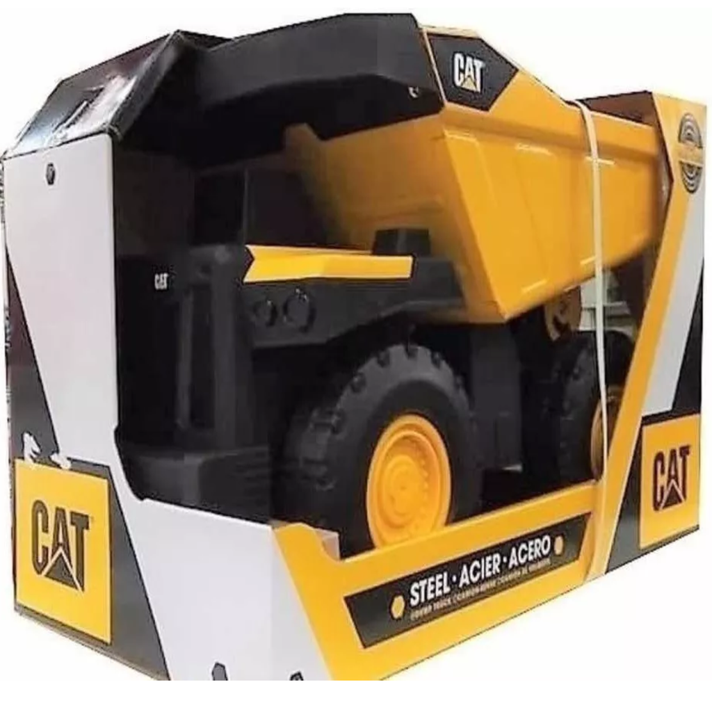 Camion De Volteo Cat Dump Truck C/Caja De Metal Drop 002
