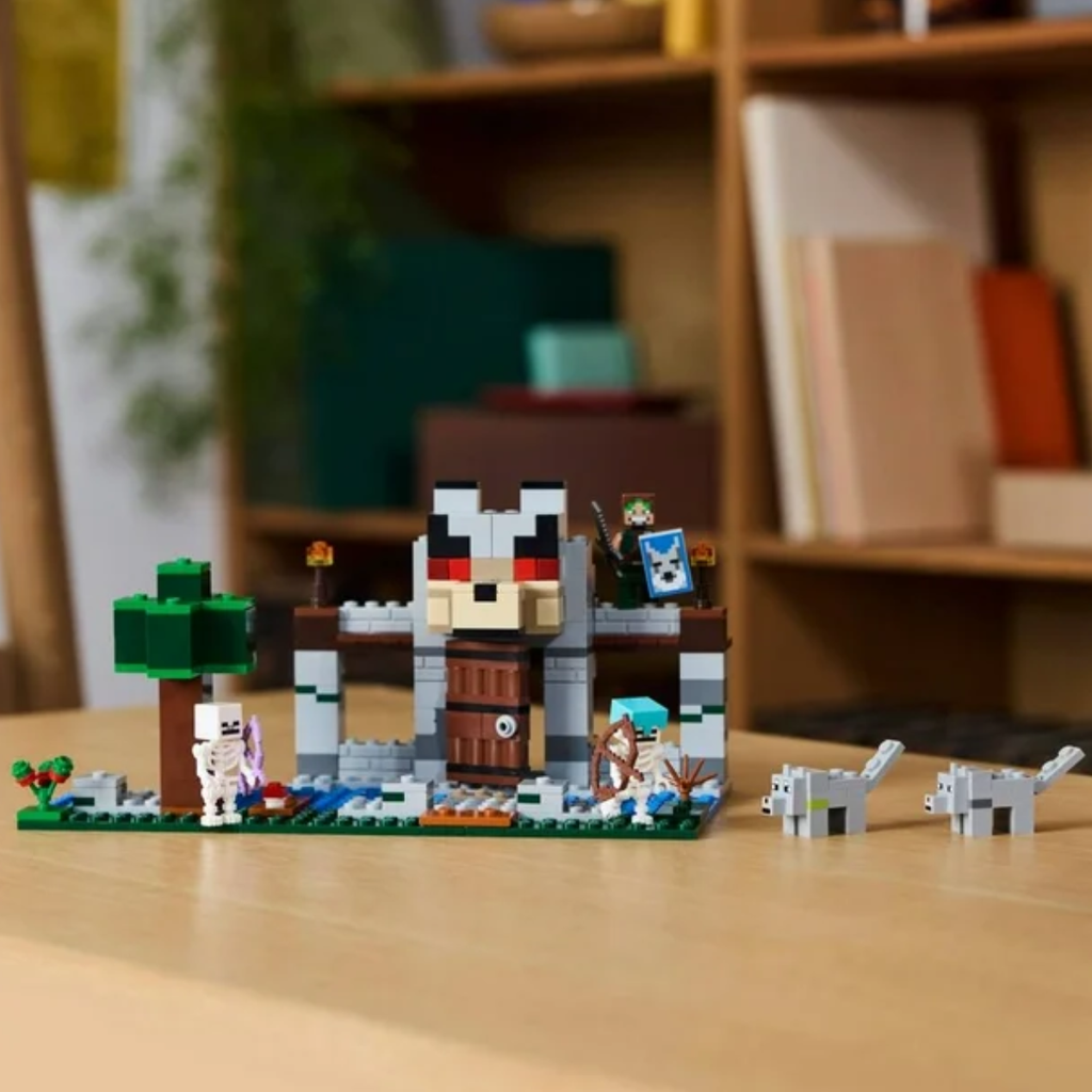 Set Lego Minecraft 21261 La Fortaleza Lobo Drop002
