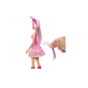 Barbie Unicornio Falda De Ensueño Rosa Drop011