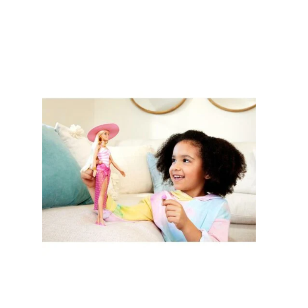 Muñeca Barbie Día De Playa Con Accesorios Drop011