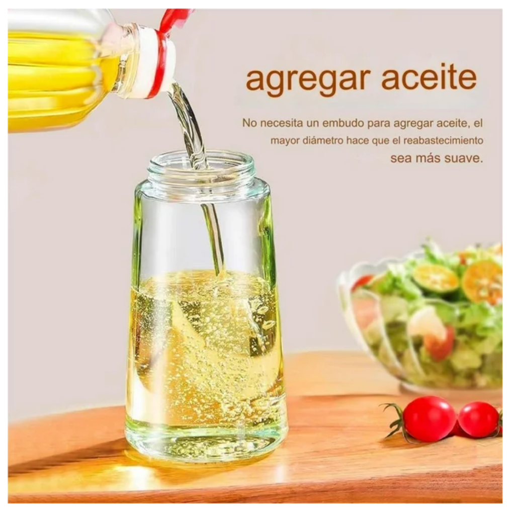 Aceitera Dispensador Para Cocina 470ml Drop004