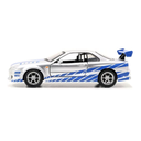 Nissan Skyline Gtr R34 Rapido Y Furioso Jada 1:32 Drop015