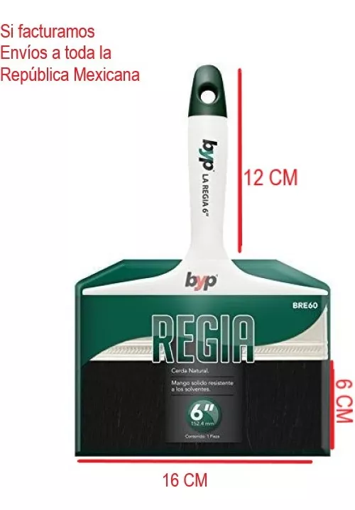 Brocha Para Pintar Cerda Natural 6'' La Regia Byp Bre60