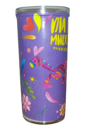 Veladora Dia De Muertos Jaibolera Mixta Alebrijes 9941