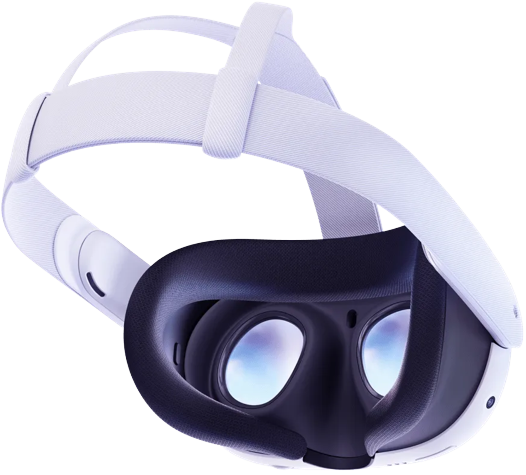Lentes de Realidad Virtual Aumentada Meta Quest 3 Con Interfaz Facial  Estándar Preinstalada