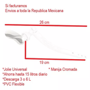 Jolie Manija Para Wc (p/wc) Cromada, Fleximatic (2390)
