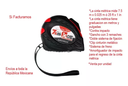 Flexometro Contra Impacto 7.5m X 25mm Fleximatic (koe) 7078