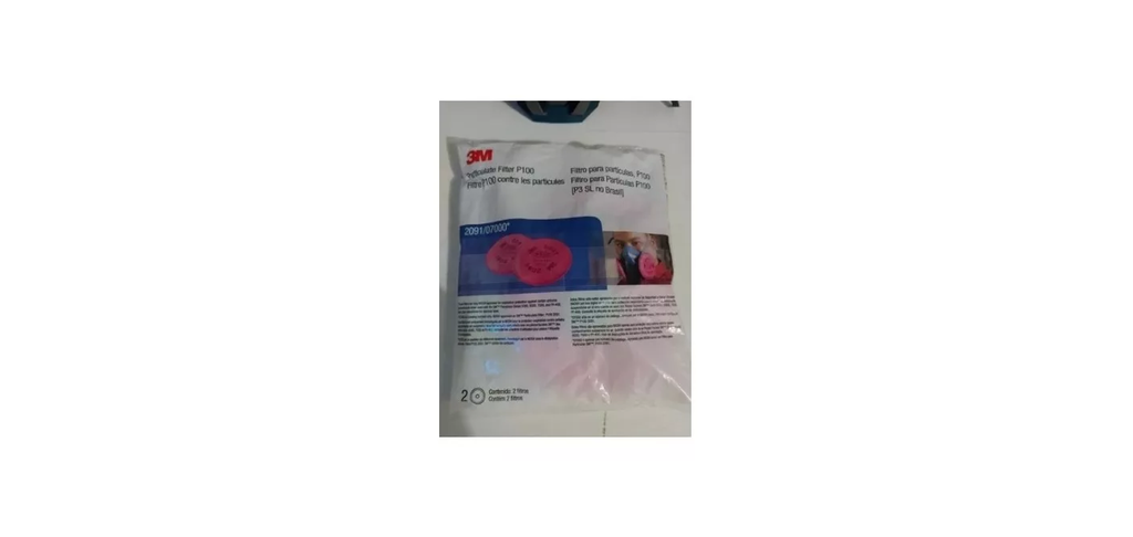 Mascarilla Respirador 3m 7502 3m Con Filtros Pm100