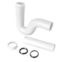 Trampa De Hule Fleximatic 2810 Universal Con Tubo De 15 Cm Espiga Y Tuerca Para Lavabo O Fregadero