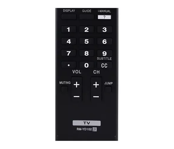 Control Remoto Remplazo Compatible Con Sony Rm-yd102