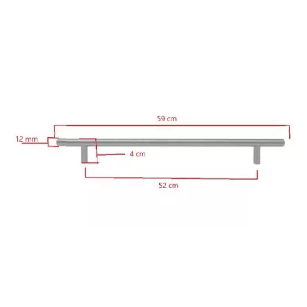 Jaladera De Barra Handyhome 79965 Acero Inoxidable