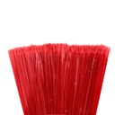 Escoba Plástico Mediana Roja