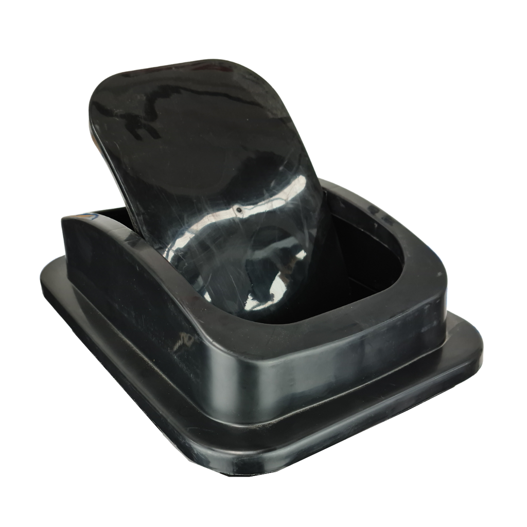 Papelero Rectangular Grande Con Balancín (36Lts.) FPPR03