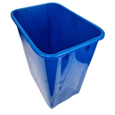 Papelero Rectangular Mediano Con Balancín (23 Lts.) FPPR02