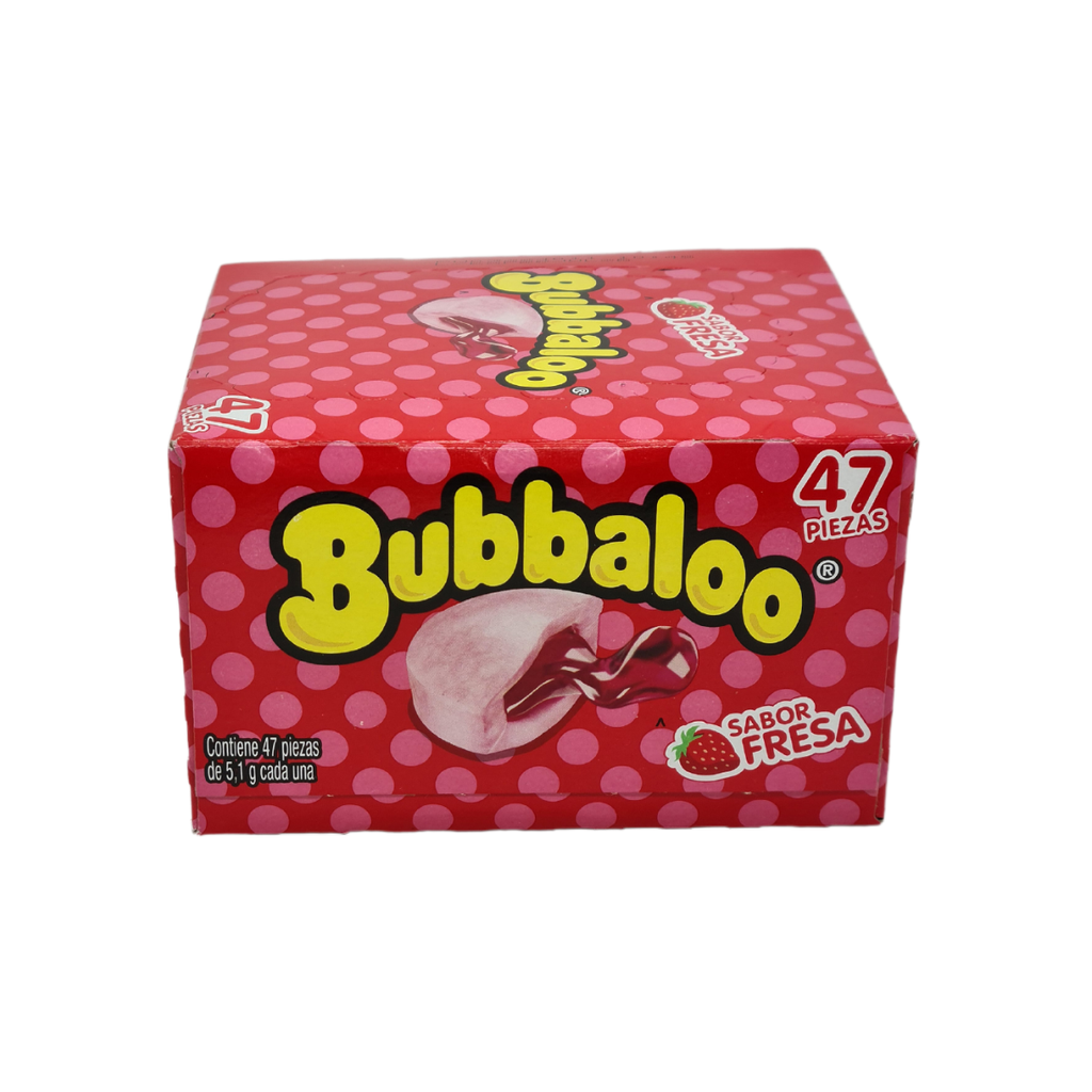 Bubbaloo Fresa 47 Piezas Adams