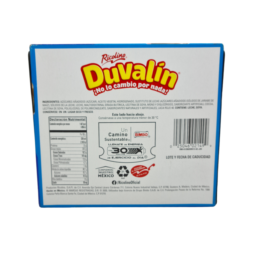 Duvalín Trisabor 18 Piezas
