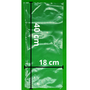 1 Kg de Bolsa Transparente 18 x 40 cm