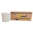 Toalla Blanca En Rollo Institucional Supreme Gold 6 Rollos