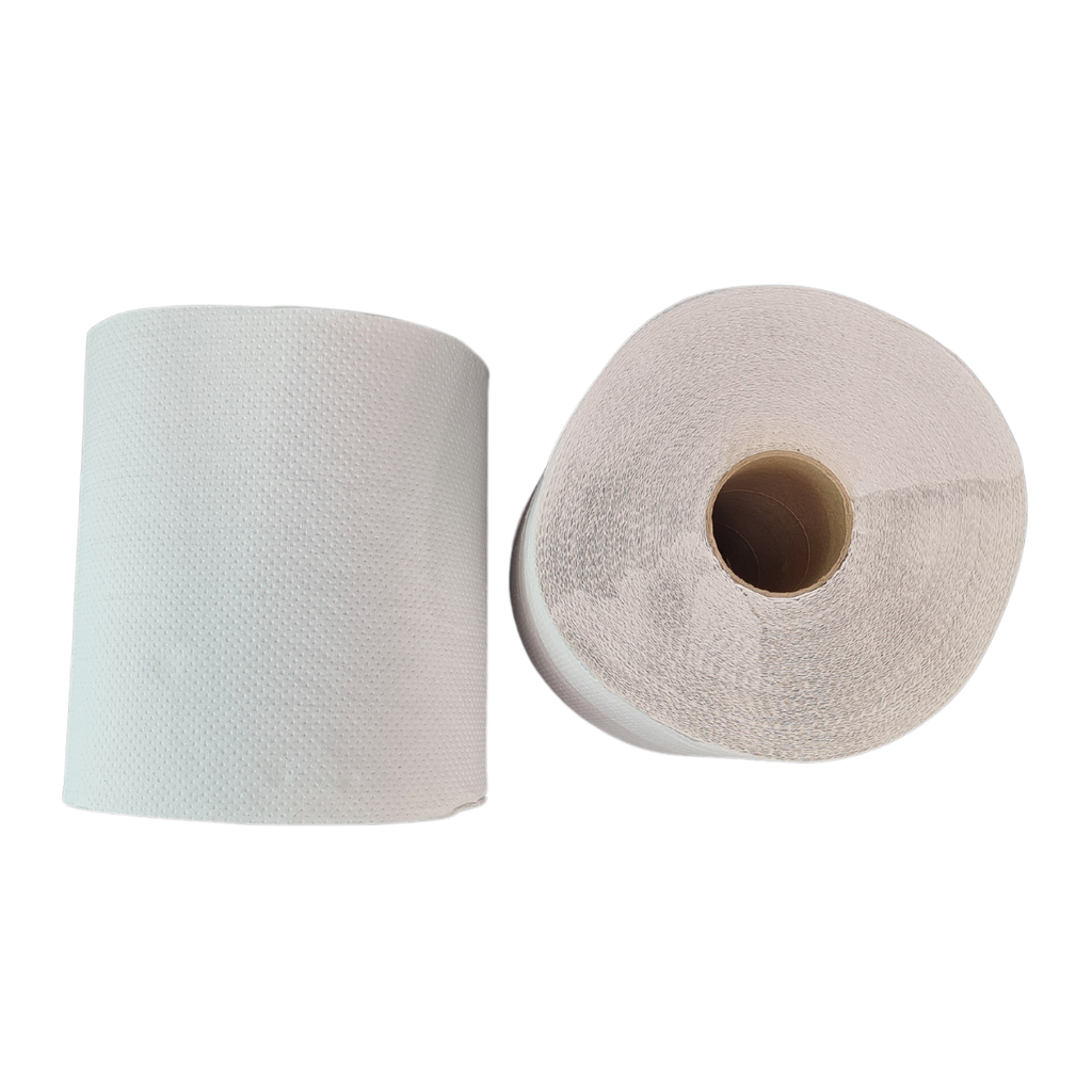 Toalla Blanca En Rollo Institucional Supreme Gold 6 Rollos