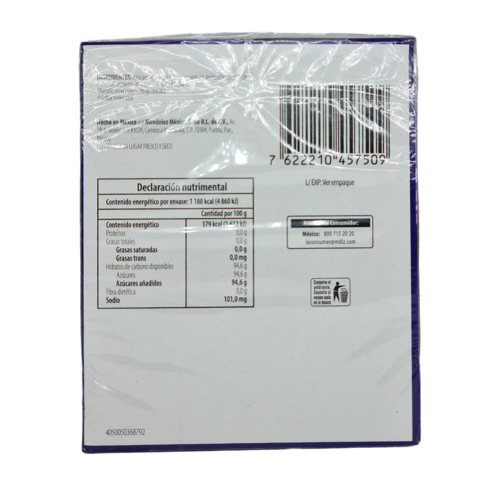 Halls Mora Azul Frescura Media 12 Paquetes