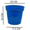 Maceta No. 7 De Plástico
