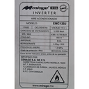 Minisplit Mirage EMC120J/CMC120J Inverter X  1 Ton 110 V