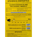 Mini Split Mirage 220V 1 Tonelada 12 Btus ELC121T Life Color Blanco