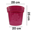 Maceta De Plástico No. 8