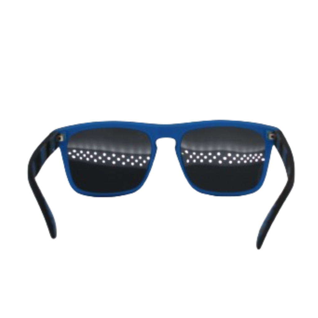 Lentes De Sol De Diseño Clásico Para Hombres Y Mujeres Azul c/Negro