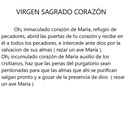 Virgen Del Sagrado Corazón Velas México VM13284