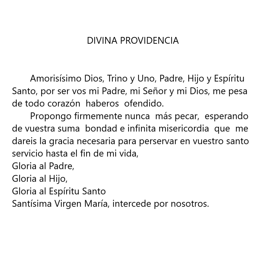 Divina Providencia Velas México VM81005