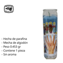 La Luz De Tu Fe  Veladora México VM81014