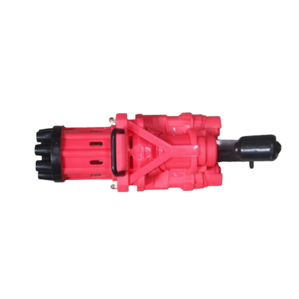 Pistola Burbujas Gatling Pilas Maquina Gun Bubble Juguete KB1122