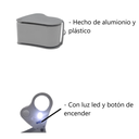 Lupa Led Doble Joya Múltiple Tipo Identificativo 30x22mm 60x12mm 9889
