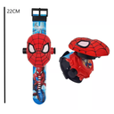 Reloj De Proyección Juguete Para Niños Spiderman No Way Home