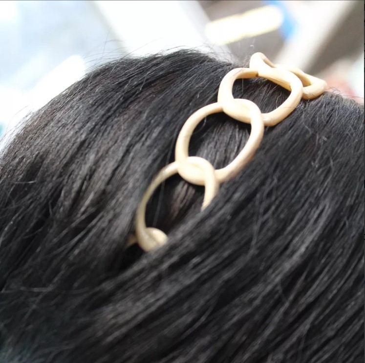 Diadema Con Ondas Para Niña Y Dama