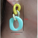 Aretes 3 Colores