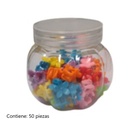 Bote Con Broches De Flor Para Cabello, Niña, Colores Variado