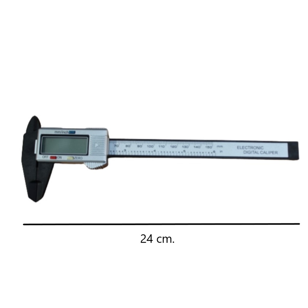 Calibrador Electronic Digital Caliper De 150mm / 6in Plata