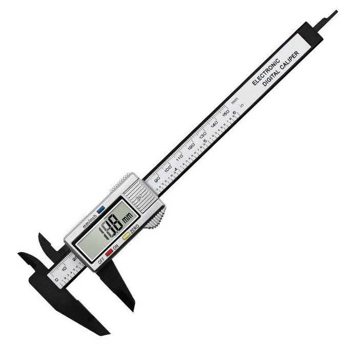 Calibrador Electronic Digital Caliper De 150mm / 6in Plata