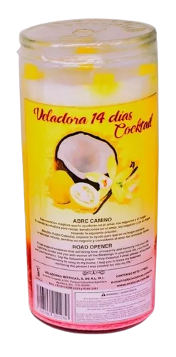 Abre Camino 14 dias Veladora Mistica 5127