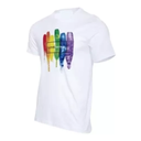 Camisa Gay Acuarela Arcoíris. Love Wins. Pride lgbt