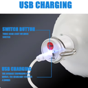 Bombilla Led Recargable De Alta Potencia 320w Con 5 Modos