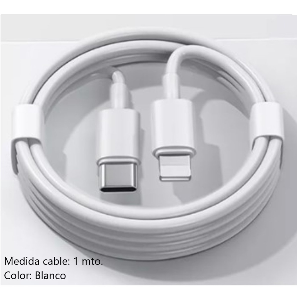 Cable Usb Carga Rápida Compatible iPhone 6,7 , 5s, 5g iPod
